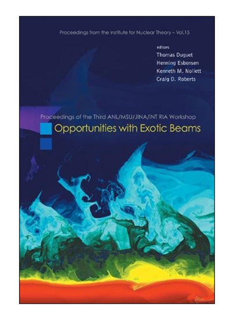 Opportunities With Exotic Beams hardcover english - 22-May-07