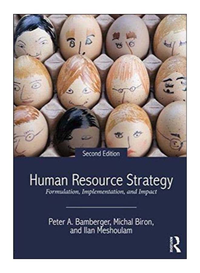 null - Human Resource Strategy Paperback English by Ilan Meshoulam Peter A. Bamberger, Michal Biron - 10-Jul-05 - Image 1