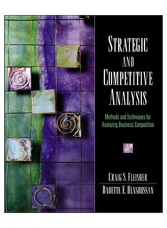 Strategic And Competitive Analysis paperback english - 1-May-04 