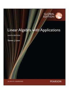 Linear Algebra With Applications paperback english - 19-Mar-15 