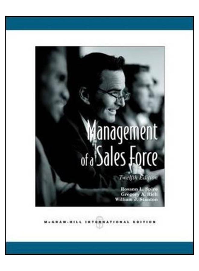 Management Of A Sales Force Paperback English by Rosann Spiro - 16-Mar-07 