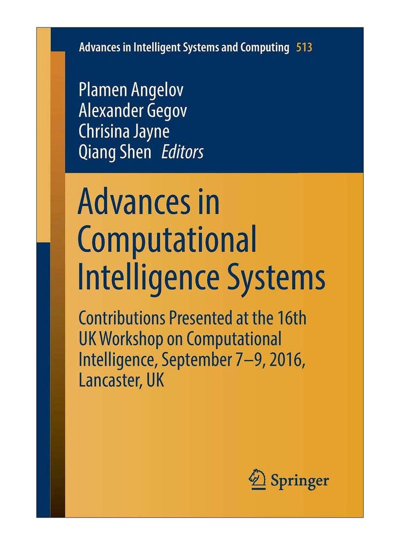 Advances In Computational Intelligence Systems paperback english - 24-Sep-16 