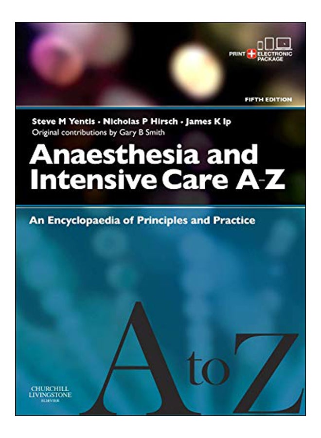 Anaesthesia And Intensive Care A-Z paperback english - 25-Jun-13 