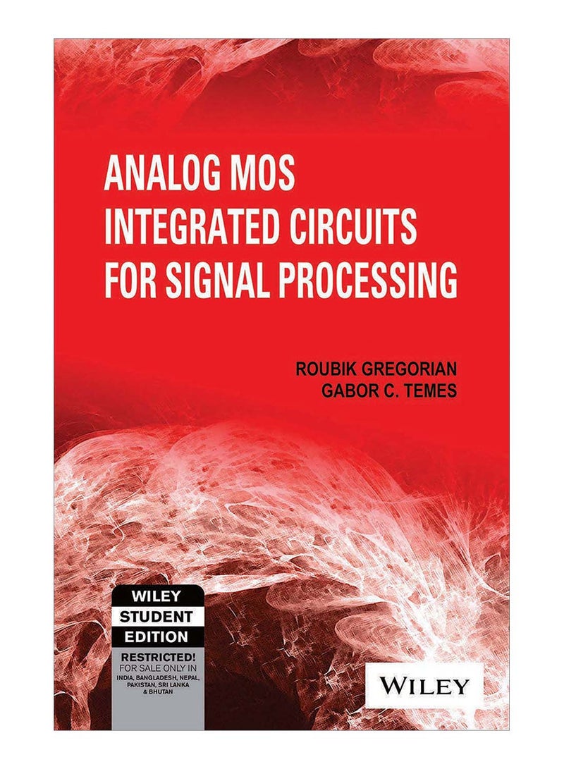Analog Mos Integrated Circuits For Signal Processing paperback english - 1-Jan-11 