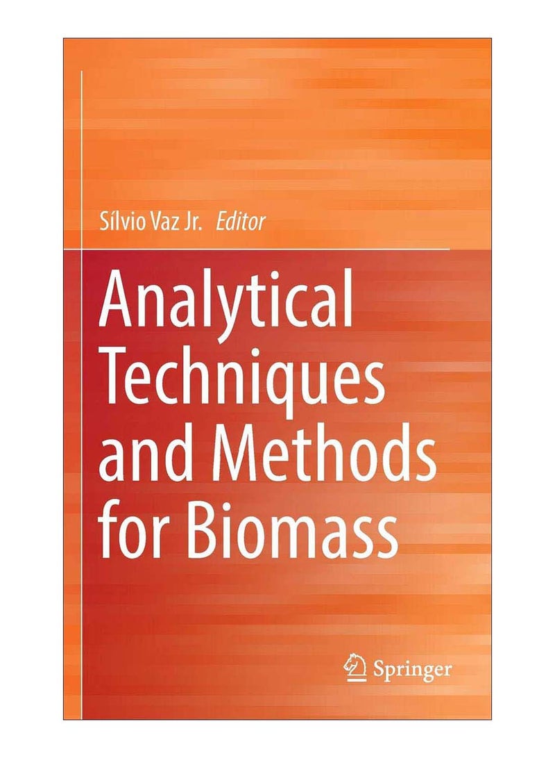 Analytical Techniques And Methods For Biomass Hardcover English by Sílvio Vaz Jr. - 9-Nov-16 