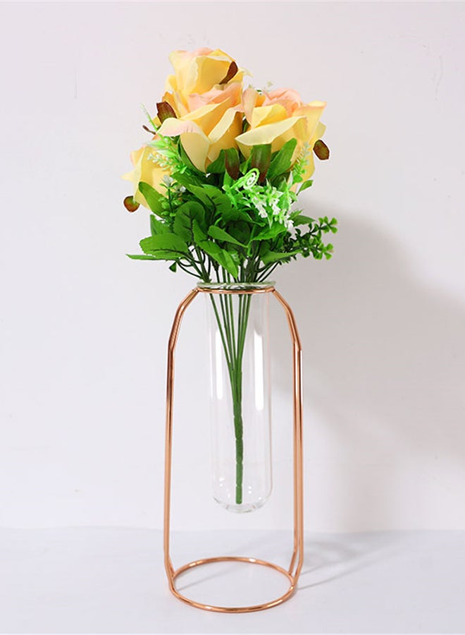 Sharpdo Simple Hanging Flower Vase Rose Gold - Image 2