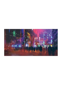 Sasb Frameless Decorative Wall Painting Multicolour 30x15centimeter  - Image 1