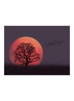 Sasb Frameless Decorative Wall Painting Multicolour 80x60cm  - Image 1