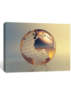 Sasb Canvas Print Hidden Away Wall Painting Multicolour 80x60cm  - Image 1