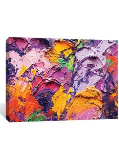 Sasb Canvas Print Hidden Away Wall Painting Multicolour 80x60cm  - Image 1