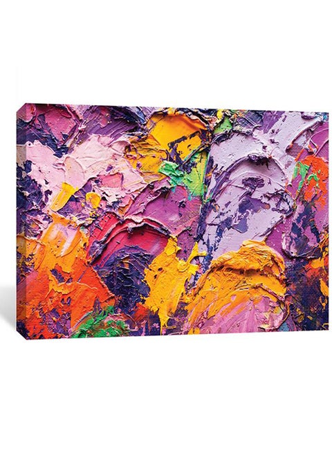 Canvas Print Hidden Away Wall Painting Multicolour 80x60cm