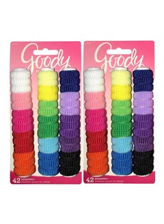 Goody Pack Of 2 Hair Elastic Multicolour  - Image 1