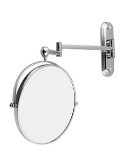 Double Sided Makeup Mirror Silver