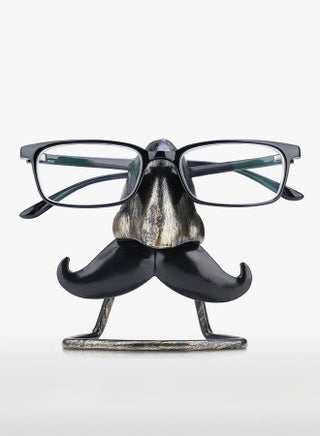 Tooarts Big Nose And Beard Shaped Eyeglass Holder Multicolour 13x6x12.00centimeter - v1575899450/N32525105A_1