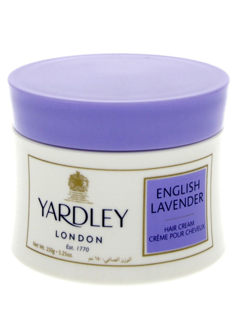 Yardley English Lavender Hair Cream 150grams  - Image 1