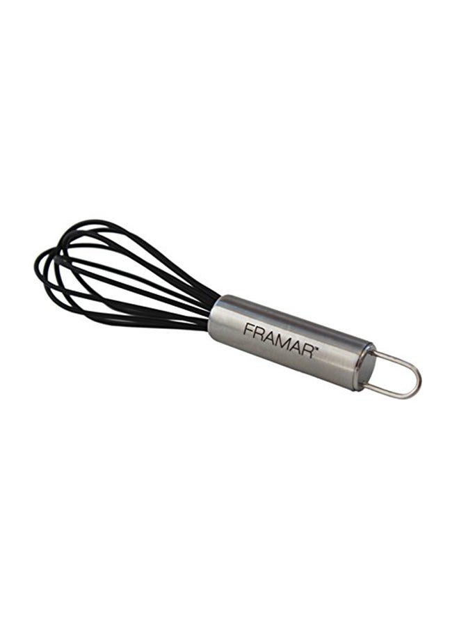 framar Mini Whisk For Hair Color Mixer Black/Silver  - Image 1