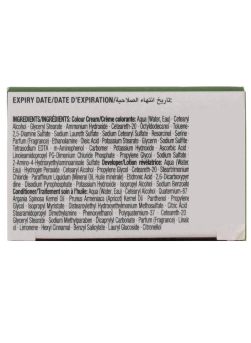 صبغة شعر دائمة طبيعية بقوام كريمي 50ml , 50ml , & 10ملليلتر