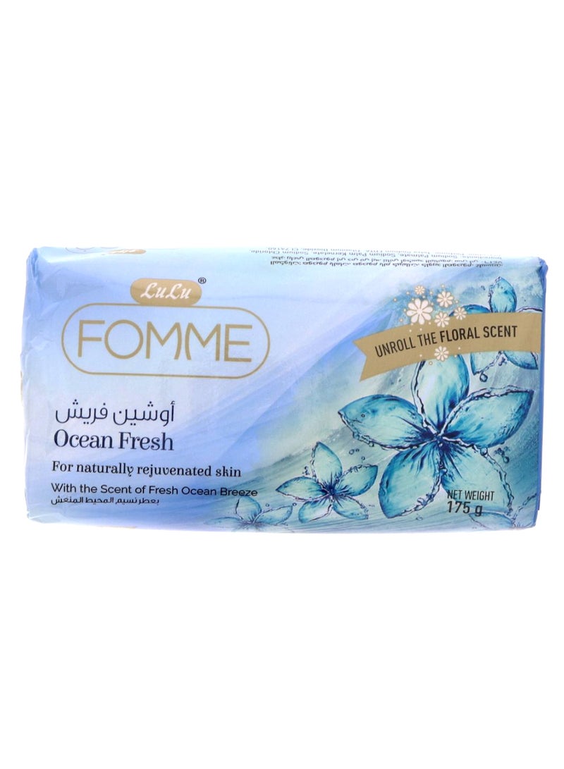 LuLu Ocean Fresh Floral Scent Soap 175grams  - Image 1