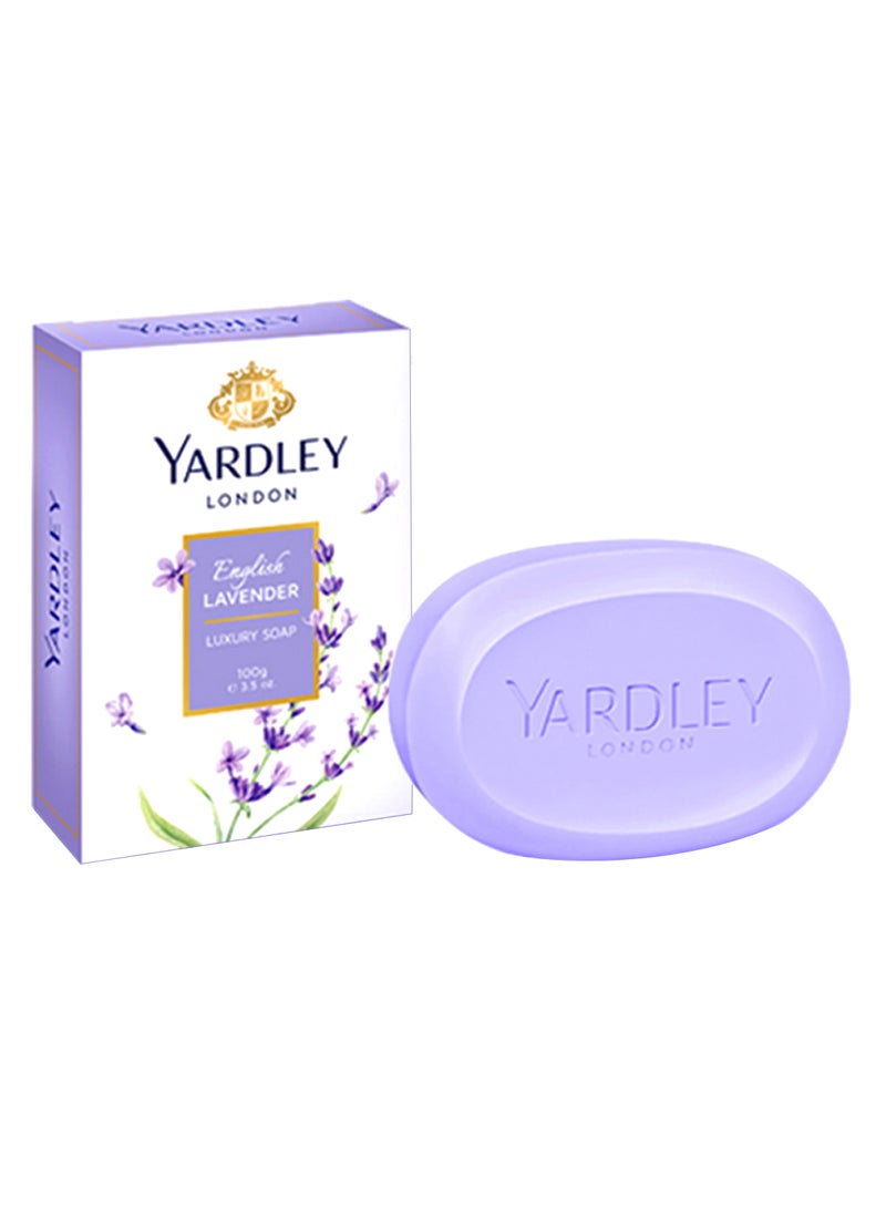 ياردلي حزمة من صابون فاخر برائحة اللافندر الإنجليزي من 3 قطع 3 x 100جرام - Image 1