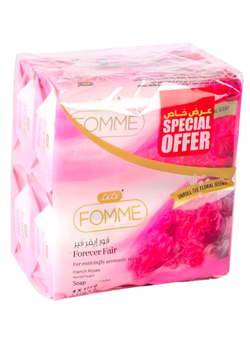 LuLu Pack Of 4 Forever Fair Soap 4 x 175grams 