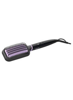 Philips Thermo Protect Straightening Hair Brush Black/Purple 