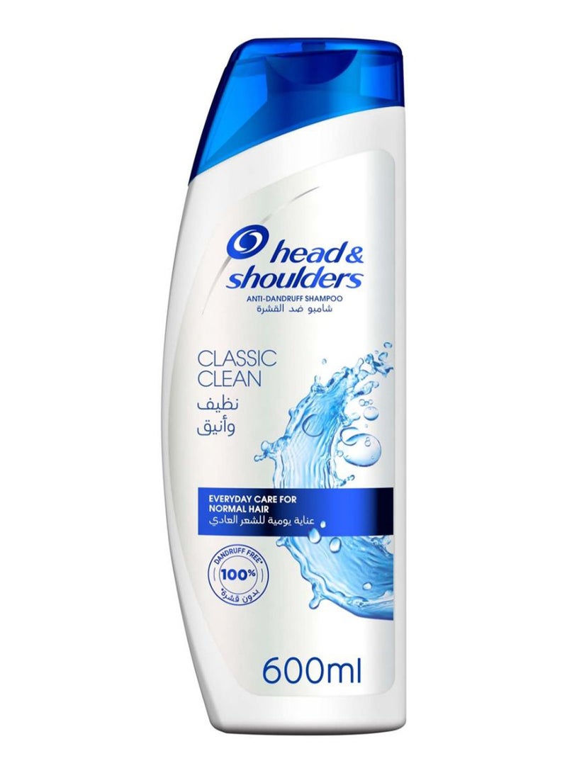 Head & Shoulders Classic Clean Anti-Dandruff Shampoo 600ml - Image 1