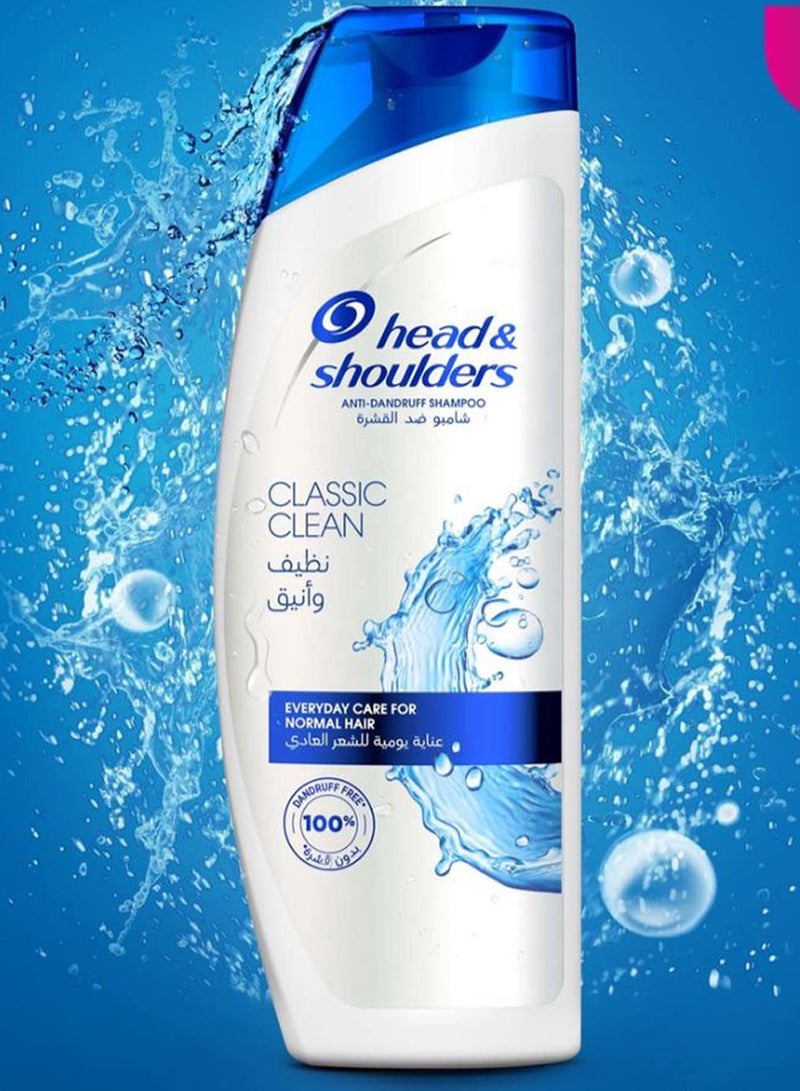 Head & Shoulders Classic Clean Anti-Dandruff Shampoo 600ml - Image 2
