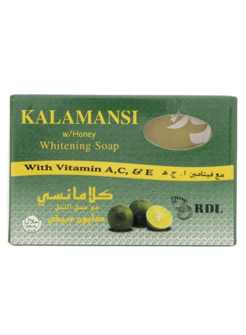 ار دي ال قطعة صابون لتفتيح البشرة بخلاصة الكالامانسي والعسل 135جرام