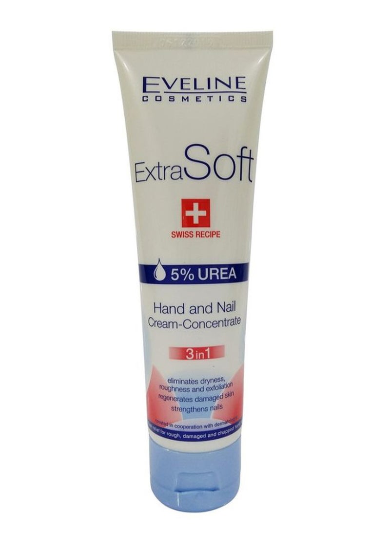 Eveline - 3-In-1 Extra Soft Hand And Nail Cream 100ml - Image 1