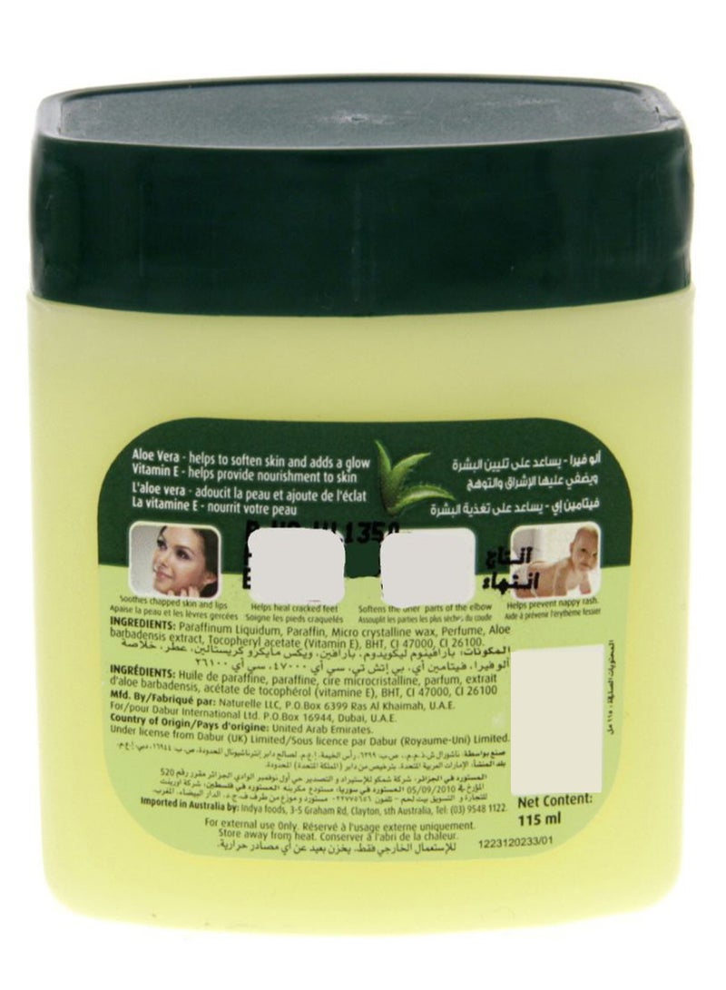 Dabur - 2-In-1 Herbolene Aloe Petroleum Jelly 115ml - Image 1