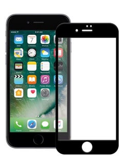 Tempered Glass Screen Protector For Apple iPhone 7 Plus Black/Clear
