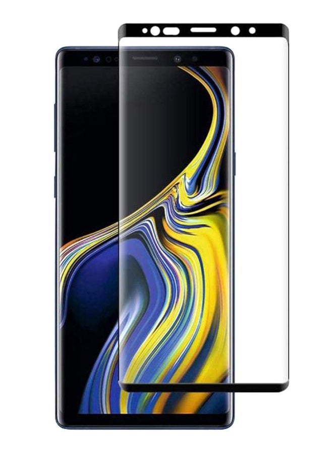 Generic - Tempered Glass Screen Protector For Samsung Galaxy Note 9 Black/Clear - Image 1