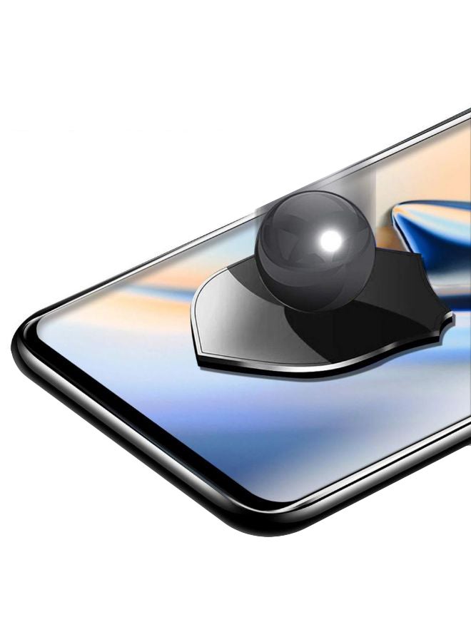 Generic Ultra-Thin Tempered Glass Screen Protector For OnePlus 7 Pro Black/Clear  - Image 2