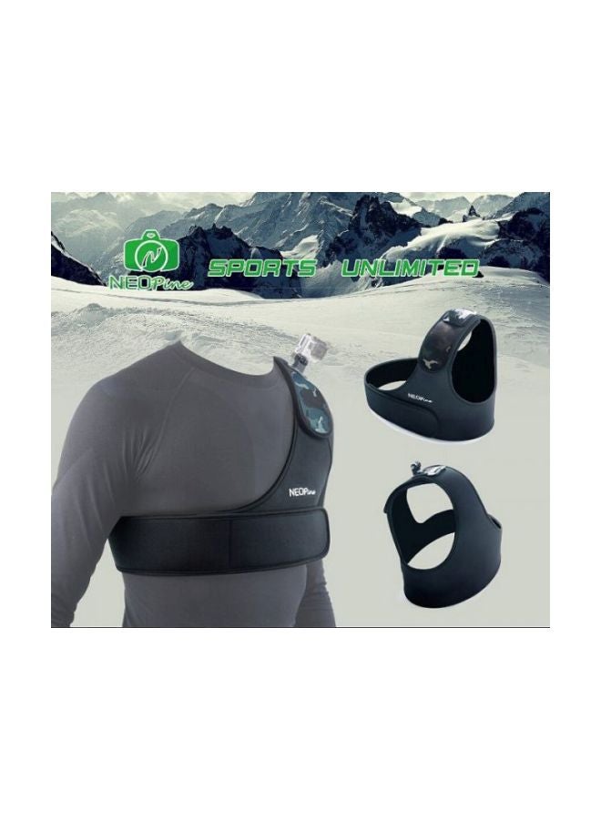 Neopine Chest Shoulder Strap Mount For GoPro Hero 2/3/3 Plus Black  - Image 5