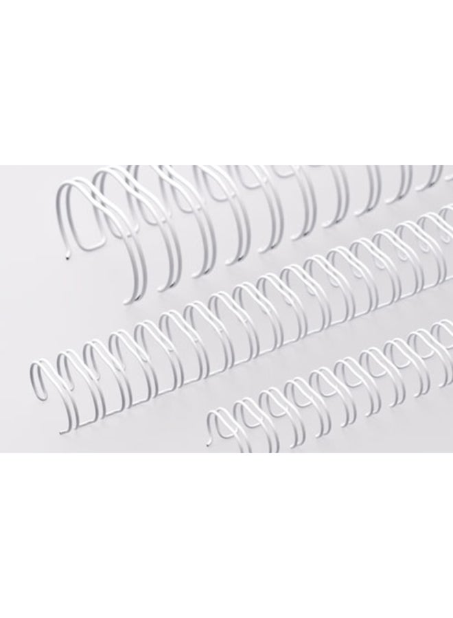 RENZ 100 Piece A4 Binding Wire Set White - Image 2