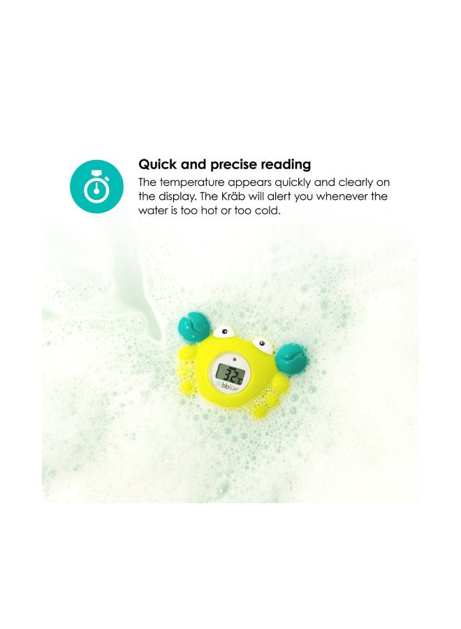 بيبي لاف ميزان قياس الحرارة لحوض الاستحمام على شكل سلطعون - Image 2