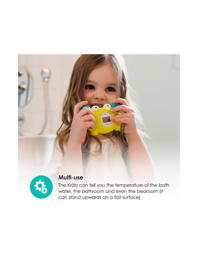 بيبي لاف ميزان قياس الحرارة لحوض الاستحمام على شكل سلطعون - Image 3