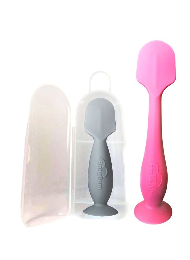 بيبي بام برَش أدوات لوضع كريم علاج التهابات الحفاضات من قطعتين - Image 1