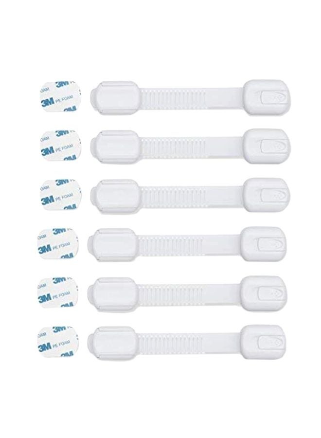 CUTESAFETY - 6-Piece Safety Door Lock Strap - Image 1