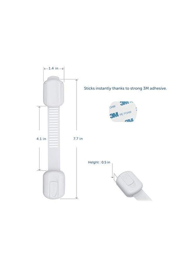 CUTESAFETY - 6-Piece Safety Door Lock Strap - Image 1