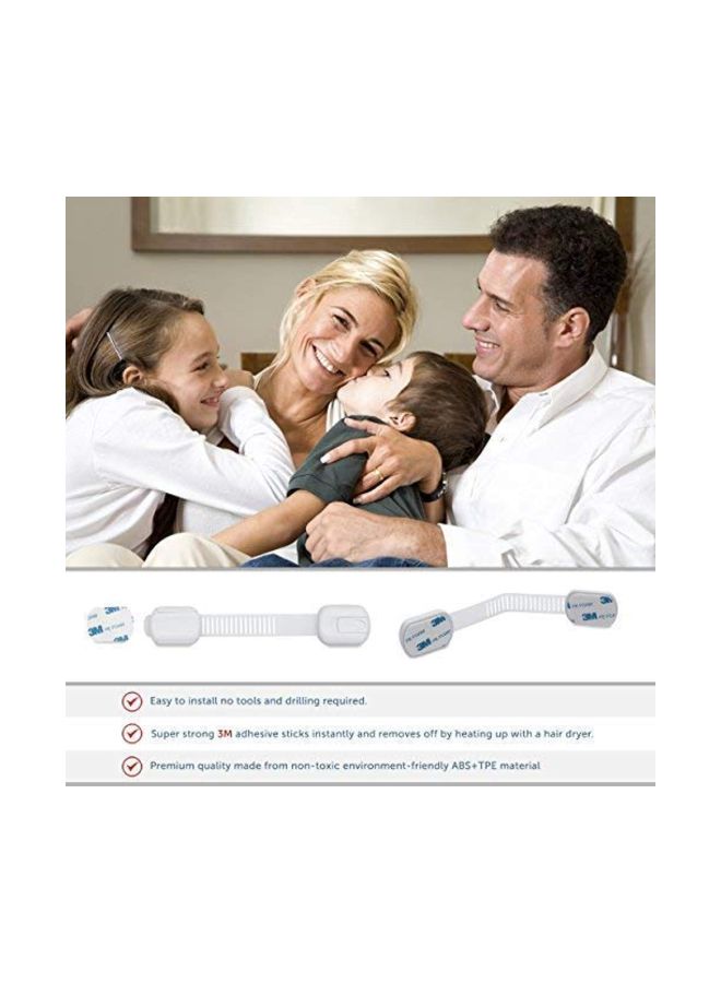 CUTESAFETY - 6-Piece Safety Door Lock Strap - Image 1