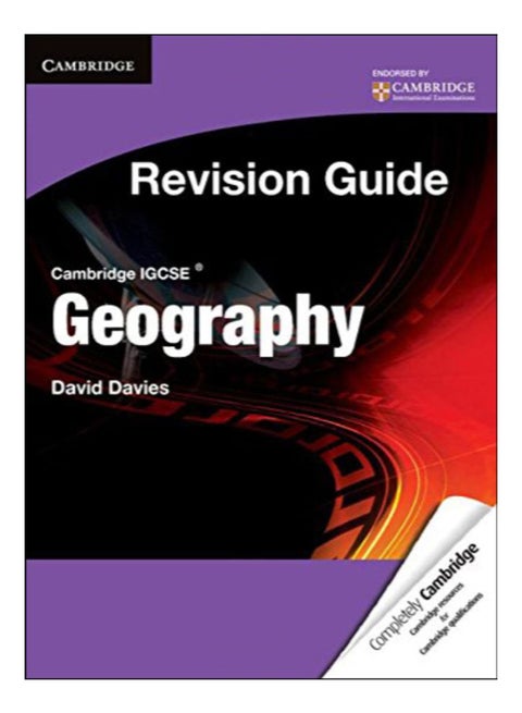 Cambridge IGCSE Geography Revision Guide Paperback English by David Davies - 17-Apr-14