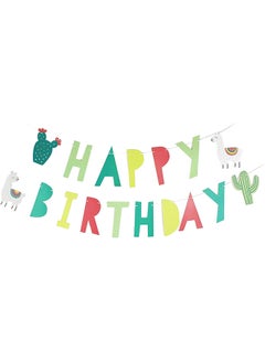Merrilulu Happy Birthday Party Banner 55 x 62inch  - Image 1