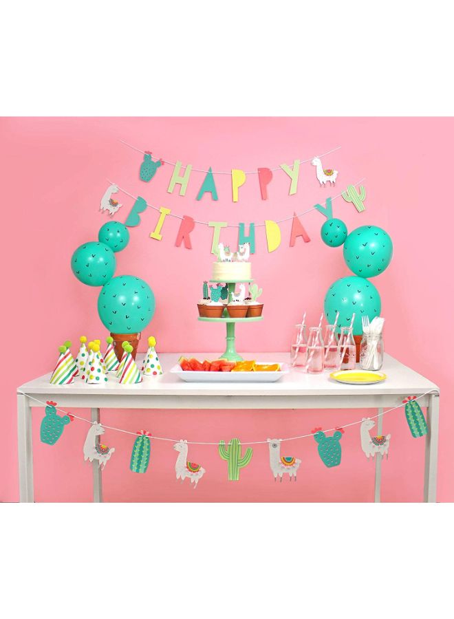 ميريلولو ملصق احتفالات بجملة Happy Birthday 55 x 62بوصة - Image 2