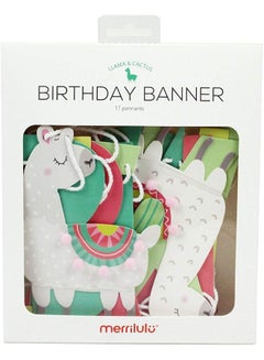 Merrilulu Happy Birthday Party Banner 55 x 62inch  - Image 3