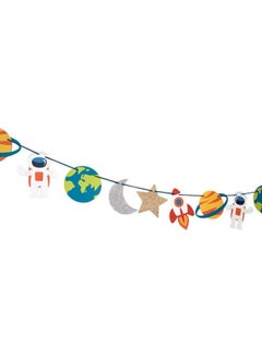 Merrilulu Trip to The Moon Bunting Banner 110inch  - Image 2