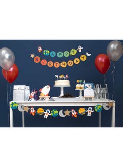 Merrilulu Trip to The Moon Bunting Banner 110inch  - Image 3