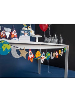 Merrilulu Trip to The Moon Bunting Banner 110inch  - Image 4