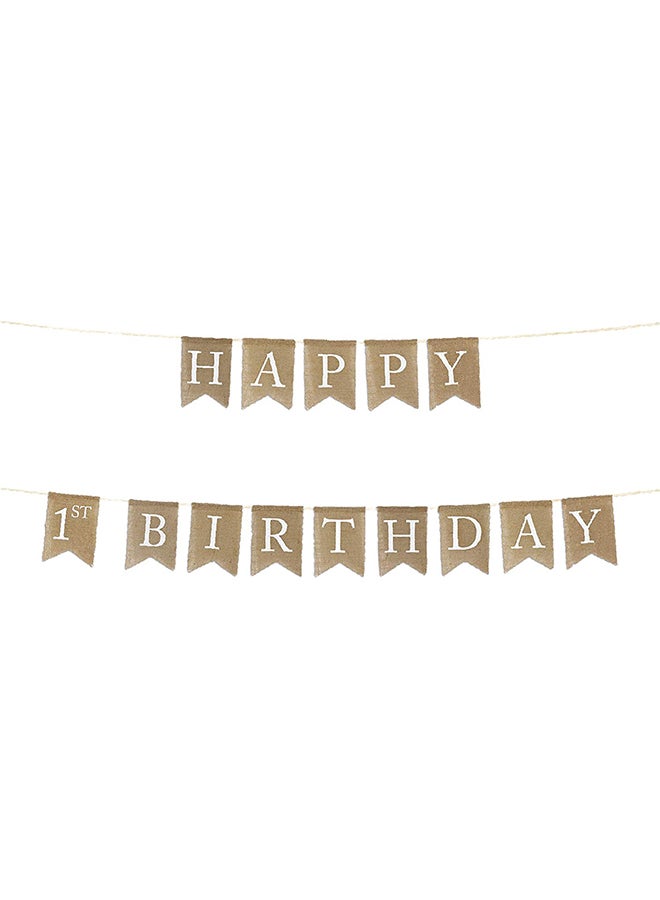 Baby Shower Pennant Hanging Banner With String 5 x 7inch - v1575966166/N32562581A_1