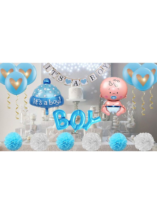 BlankIt! Concepts - Baby Shower Decorations Latex Balloon Kit - Image 1
